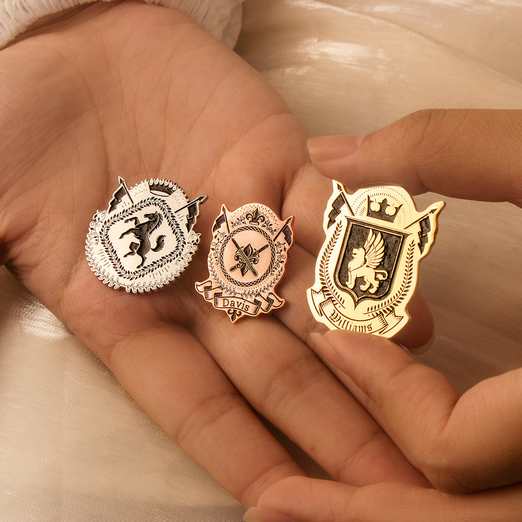 Brooch Logo Emblem Pin