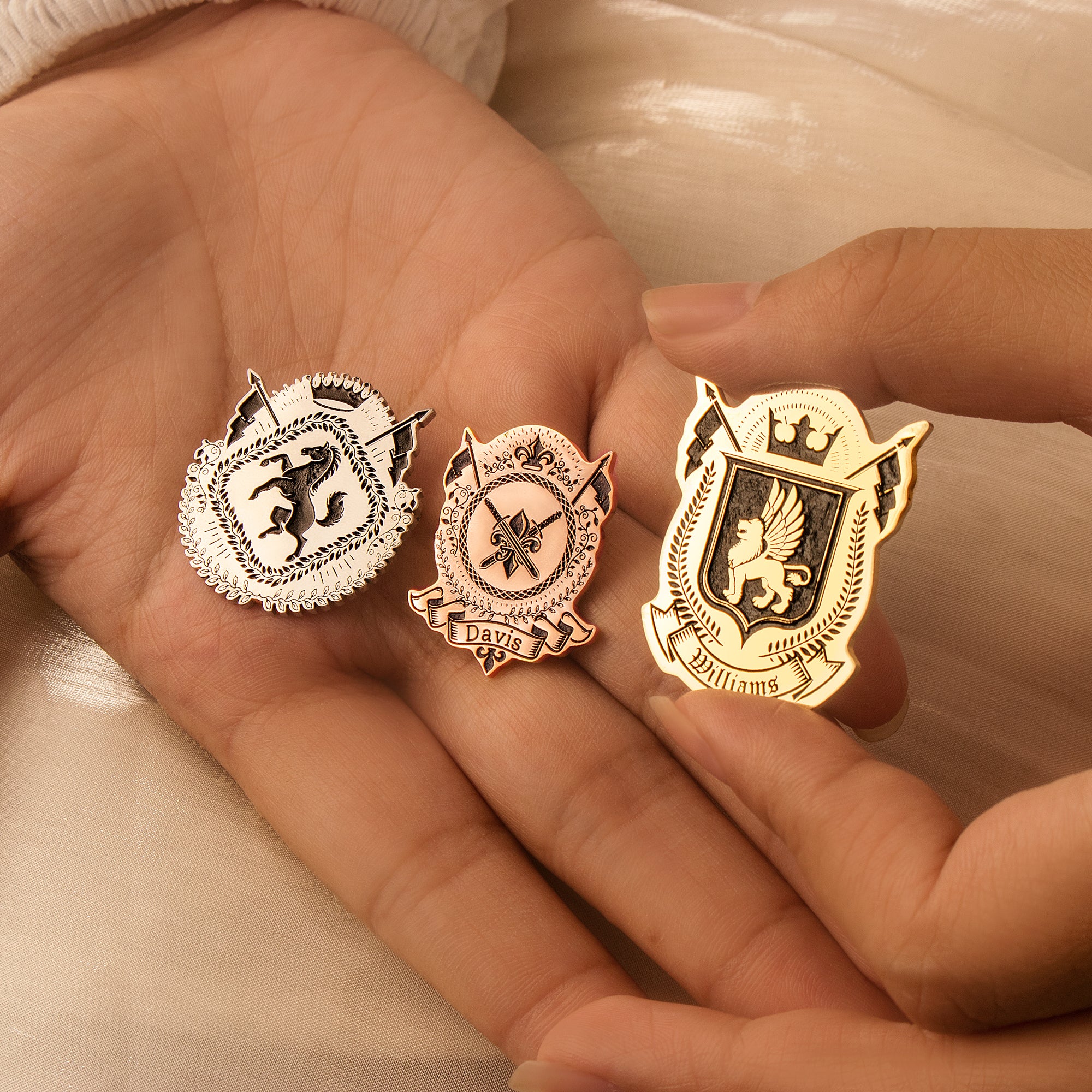 Brooch Logo Emblem Pin