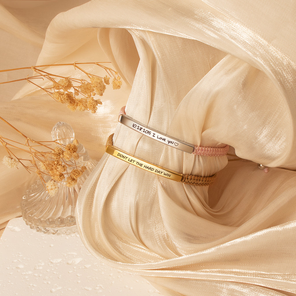 Braided Curved Tube Bracelet