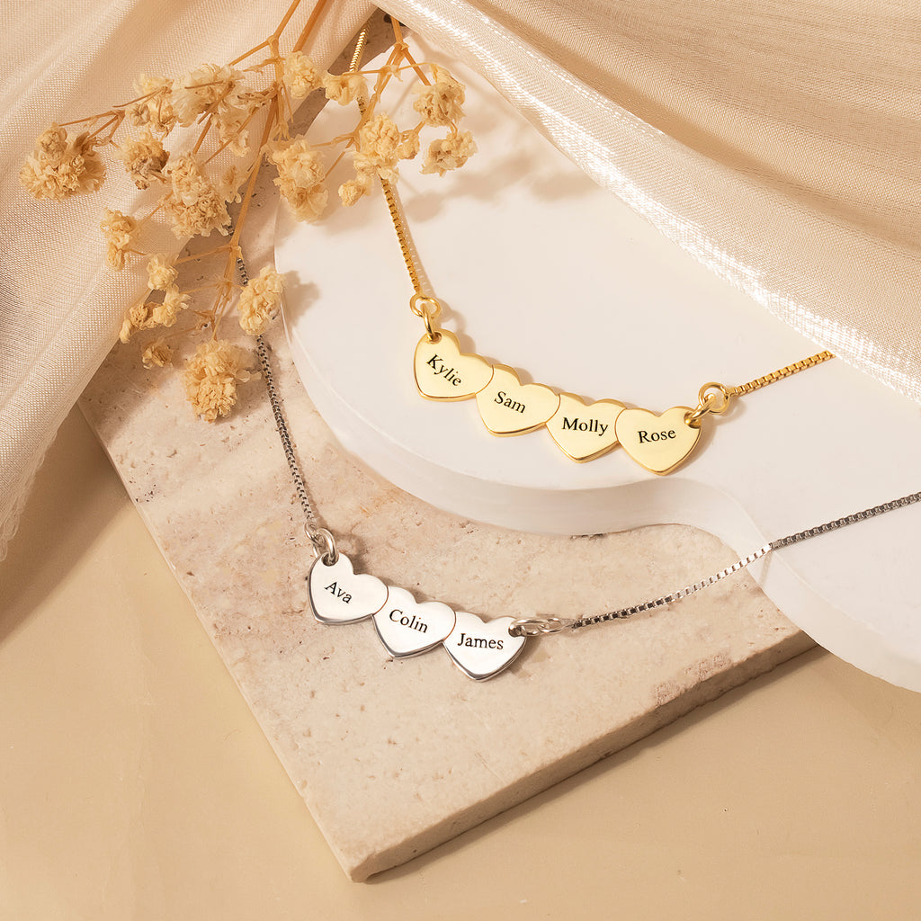 Personalized Heart Necklace