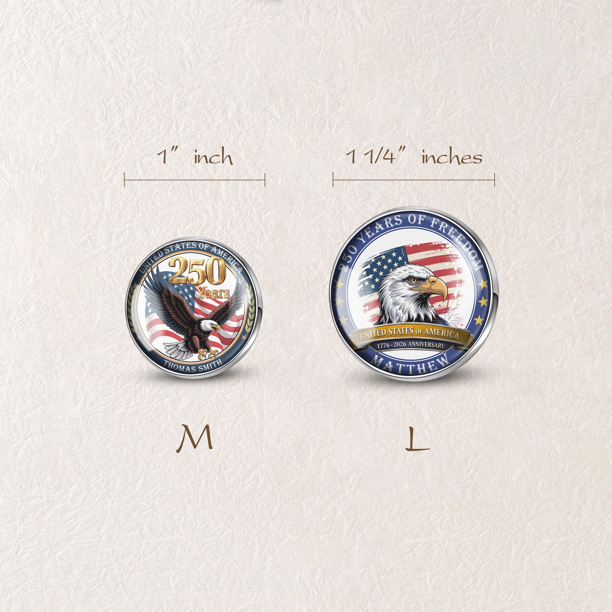 250th Anniversary Pin