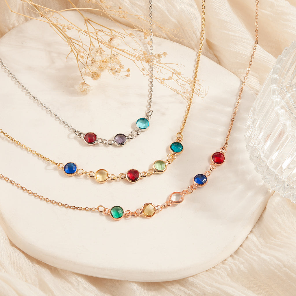 Birthstone Connecter Necklace