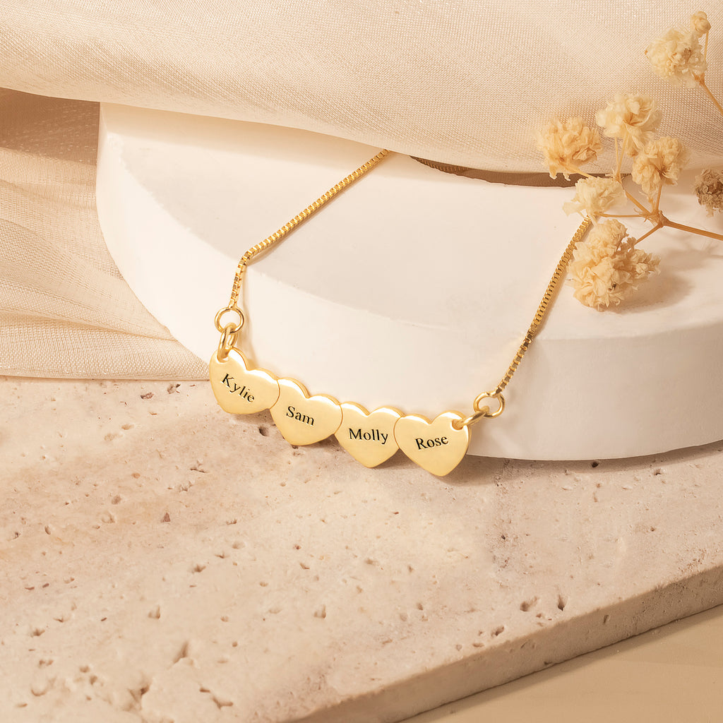 Personalized Heart Necklace