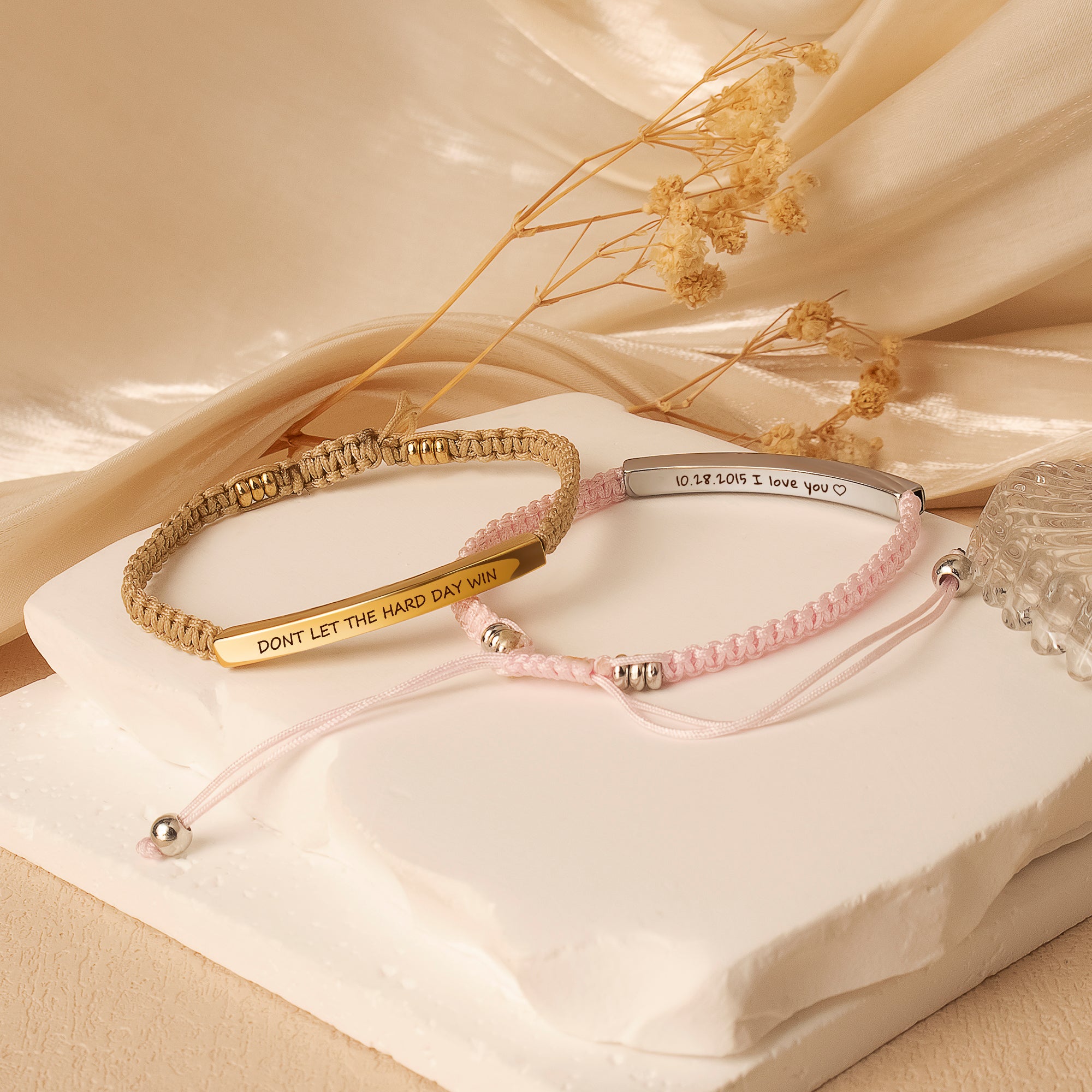 Braided Curved Tube Bracelet