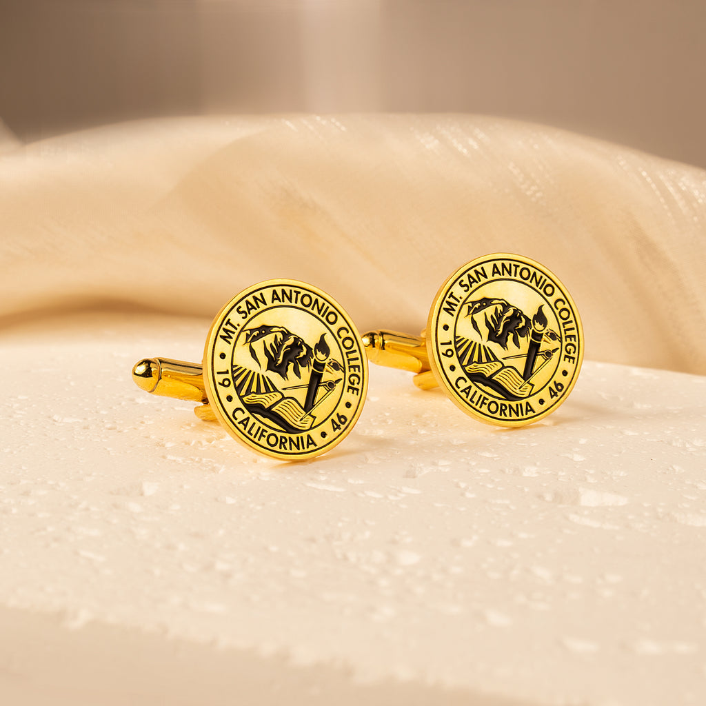 Graduaction Cufflink Graduation Seal Cufflinks for Him – Silver, Gold & Rose Gold | Anavia ...
