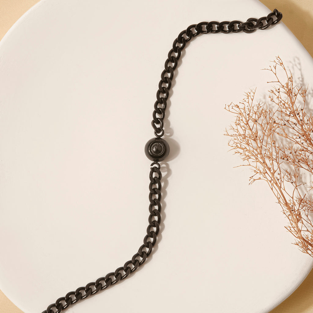 Custom Photo Projection Chain Bracelet