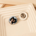 Custom Round Photo Pin