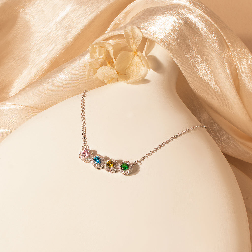 Sparkling Birthstone Necklace