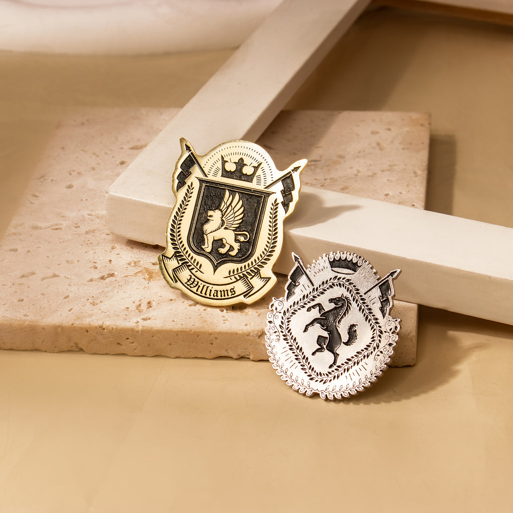 Brooch Logo Emblem Pin