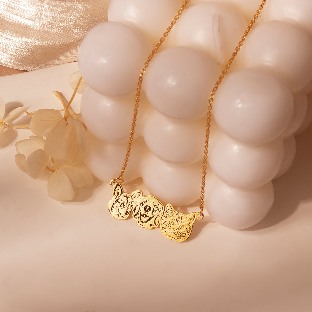Pet Portrait Necklace