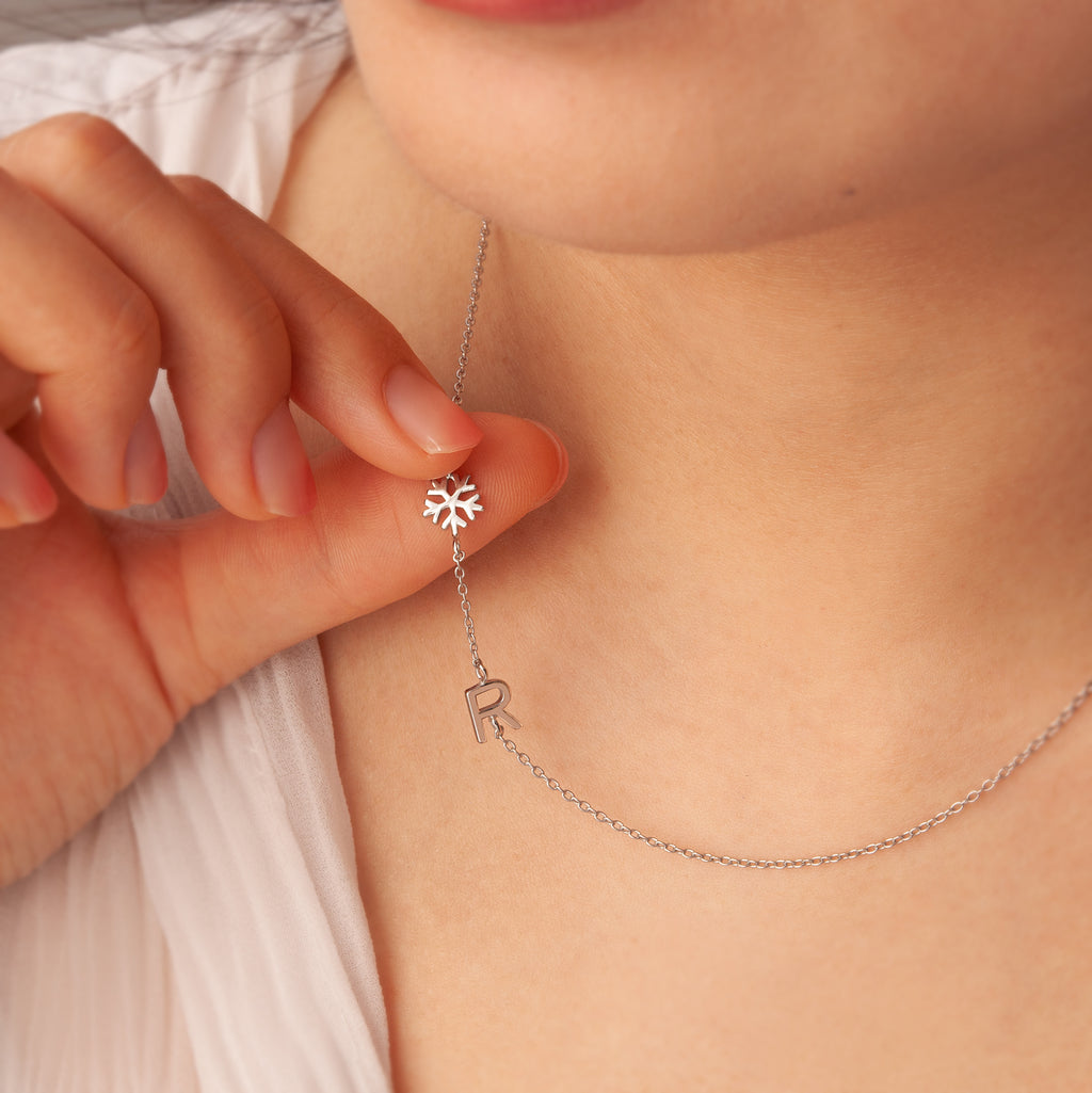 Personalized Charms and Birthstone Necklace