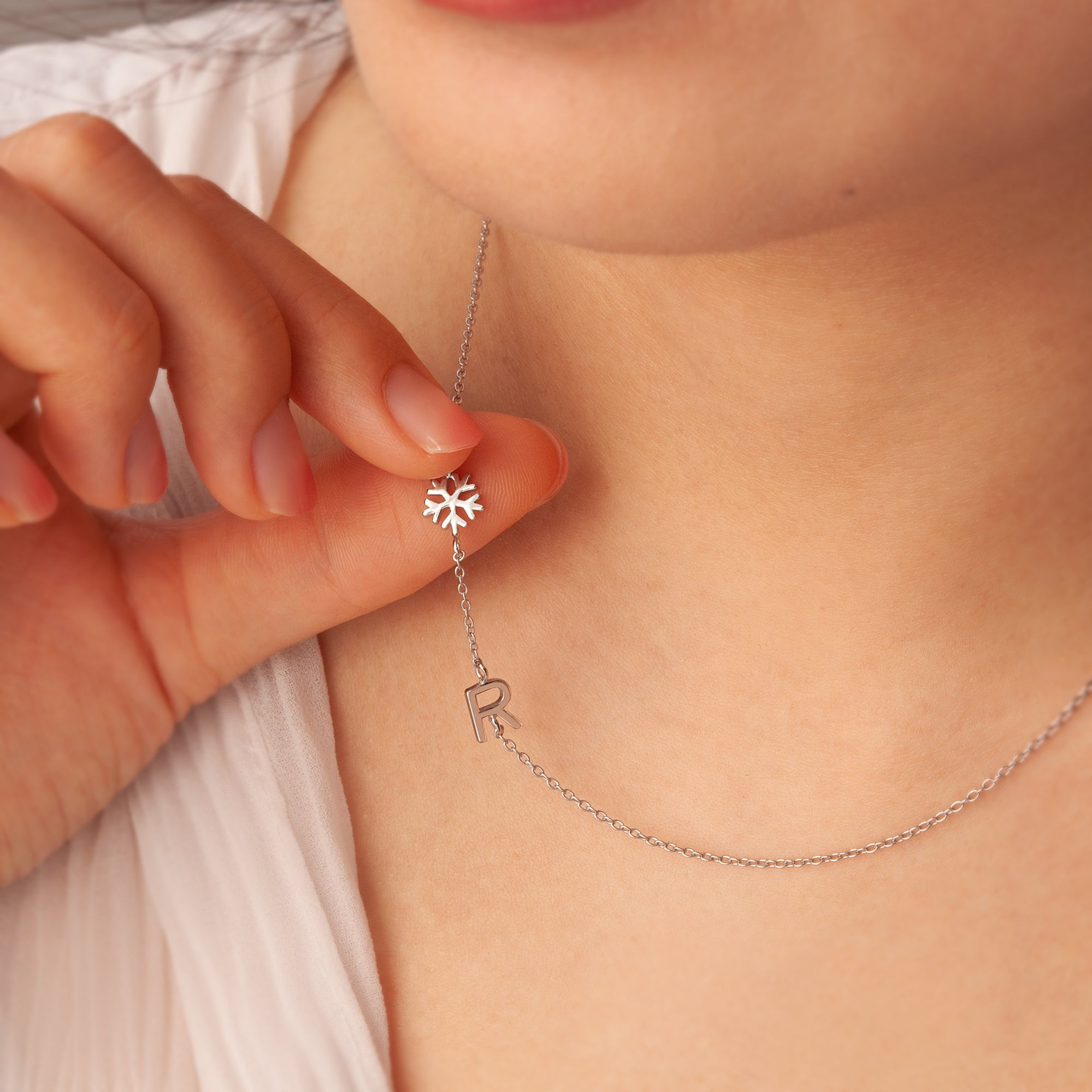 Personalized Charms and Birthstone Necklace