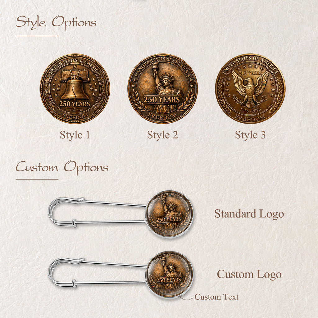 Vintage 250th Anniversary Long Pin