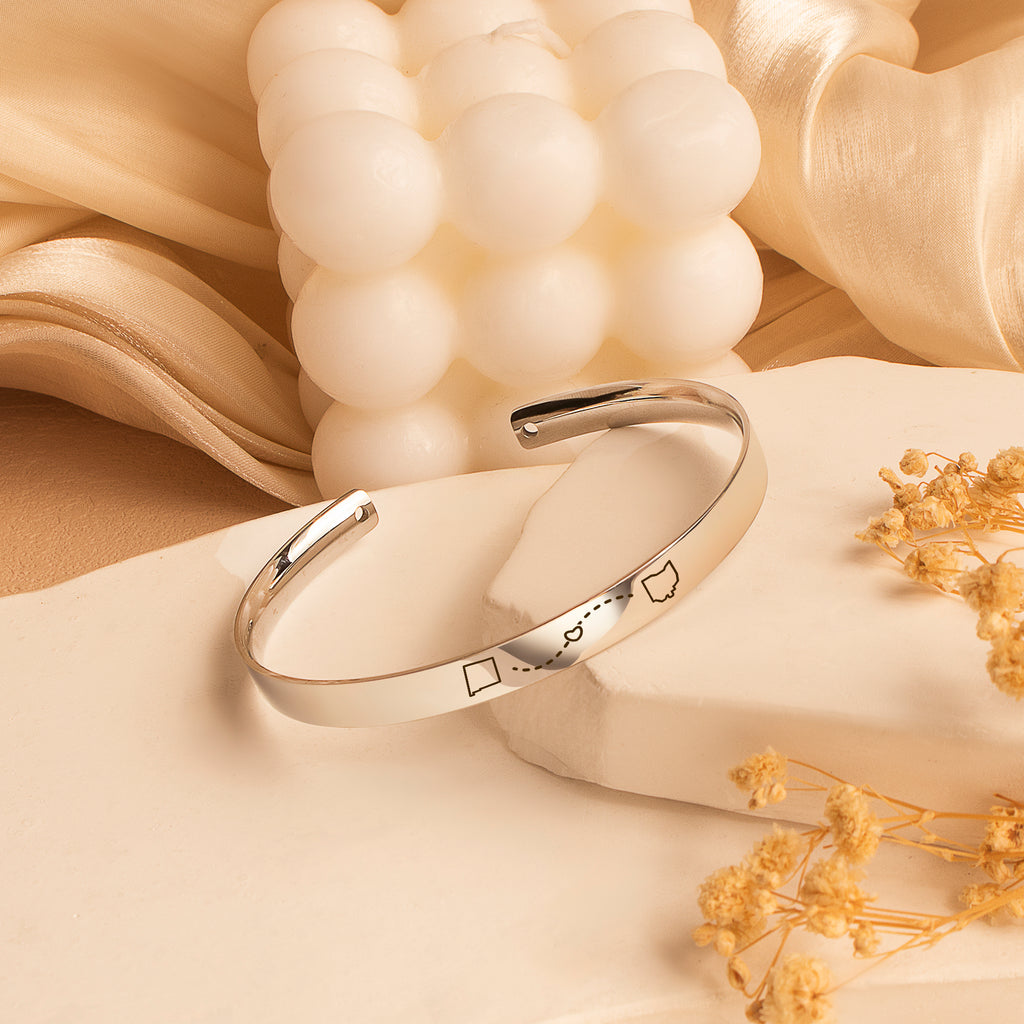 Long Distance Cuff Bangle