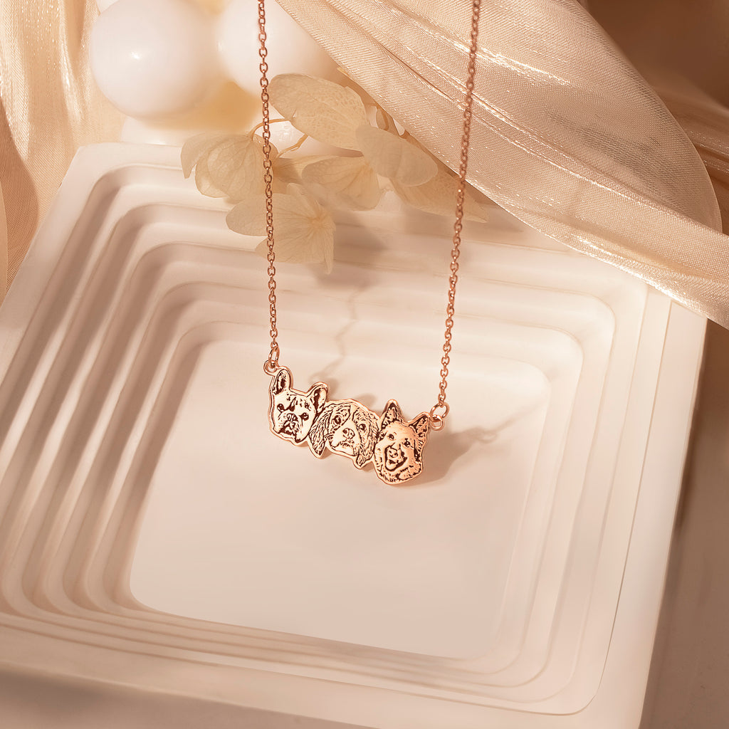 Pet Portrait Necklace