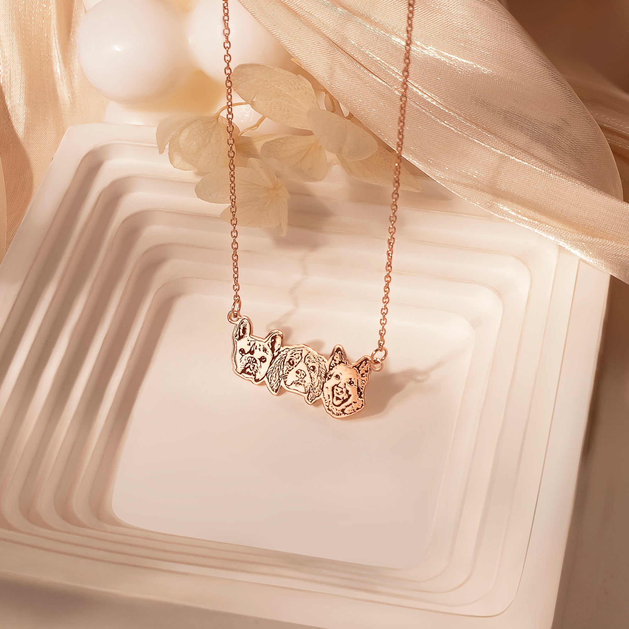 Pet Portrait Necklace