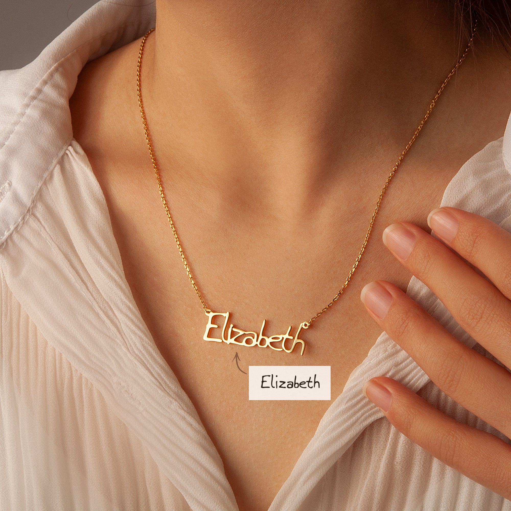 Signature Name Necklace