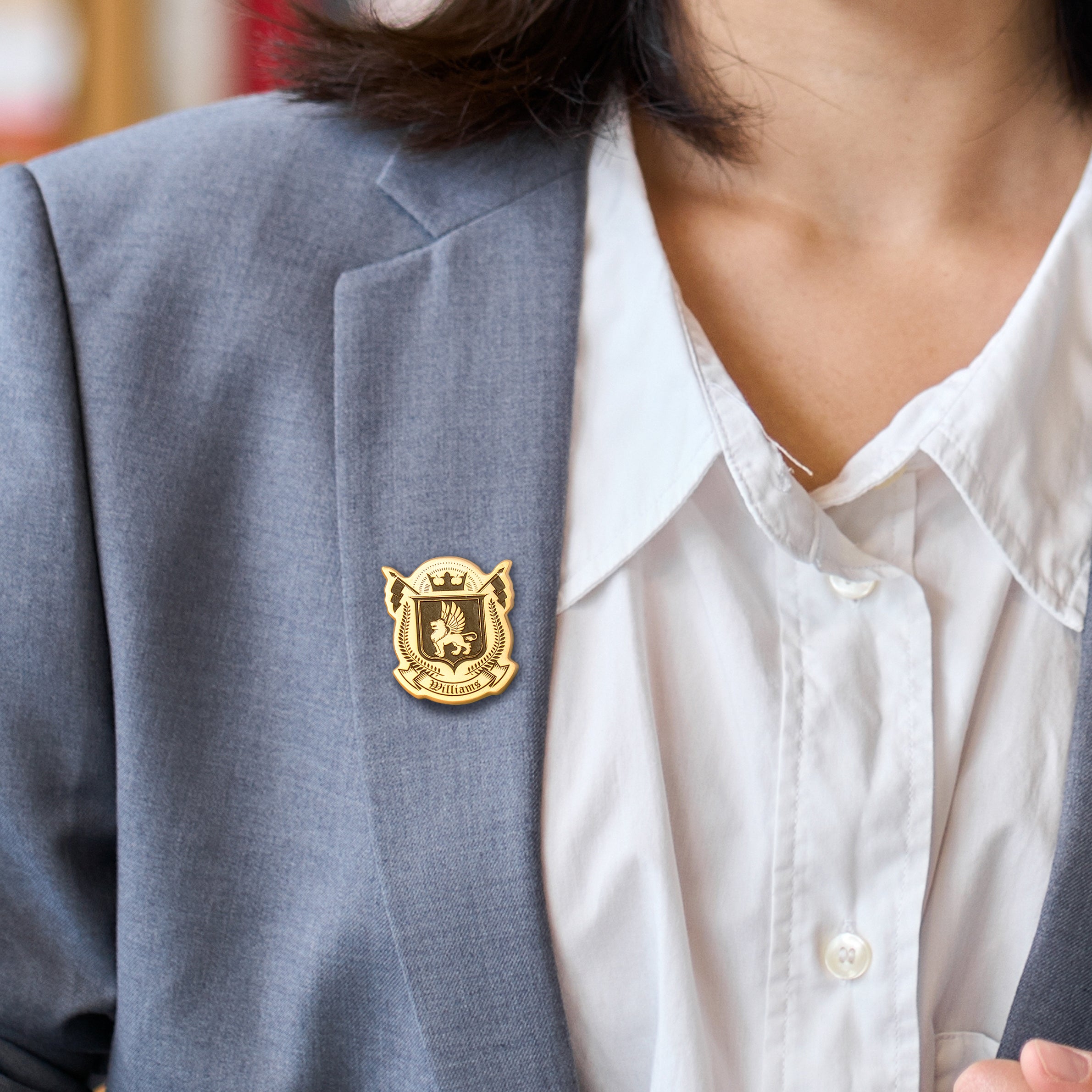 Brooch Logo Emblem Pin