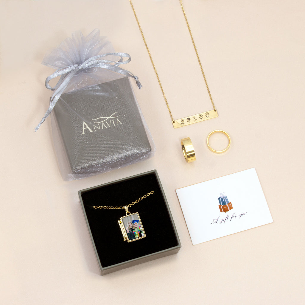Personalized Photo Locket Necklace