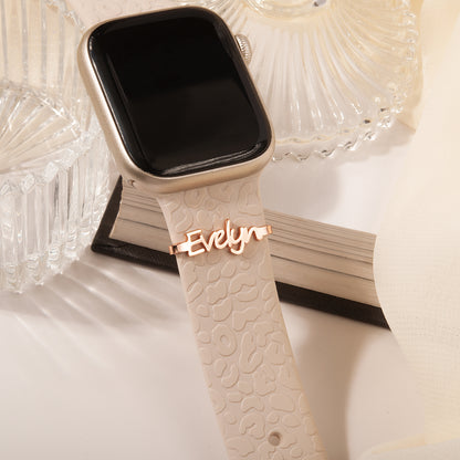 Personalized Watch Band Name Charm