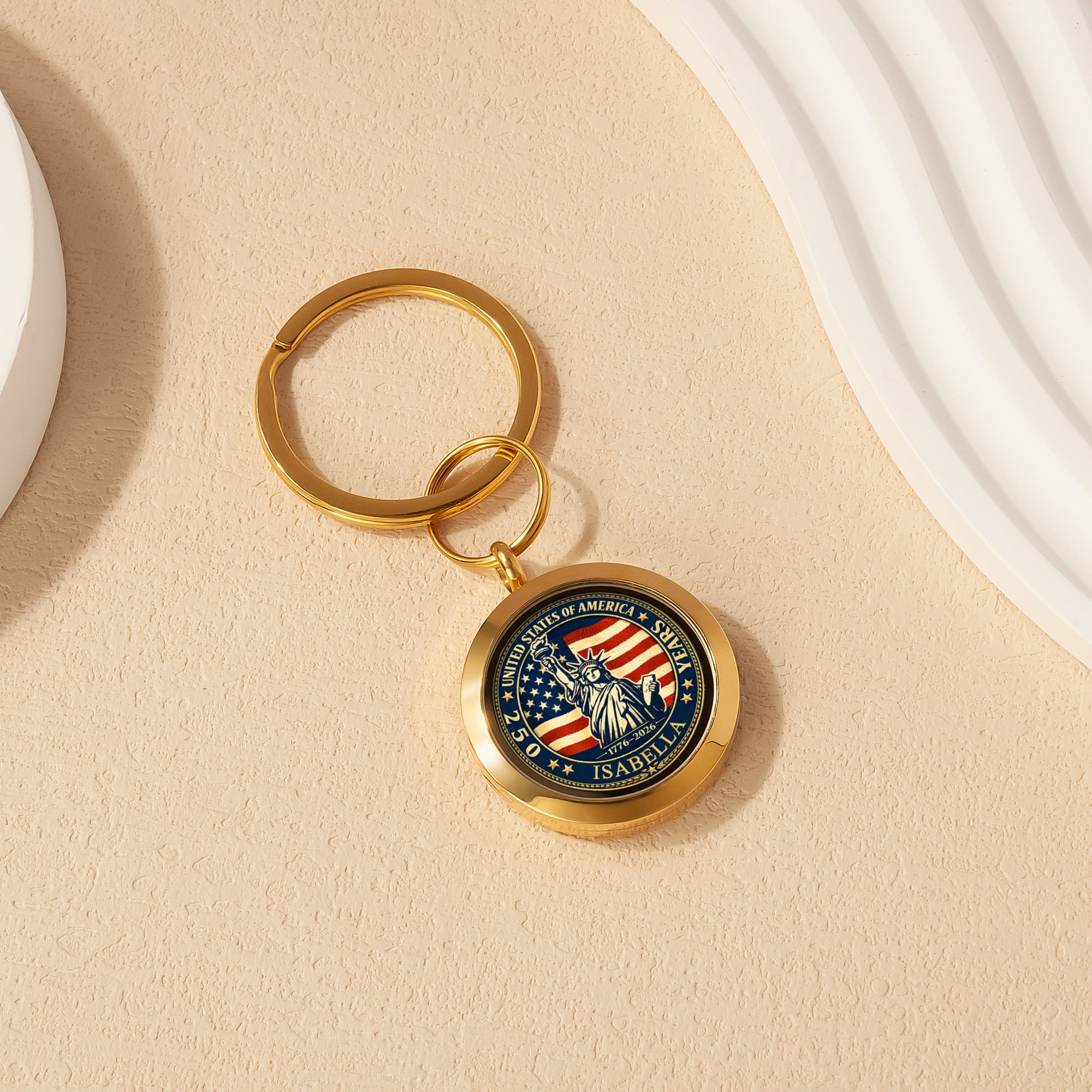 250th Anniversary Keychain
