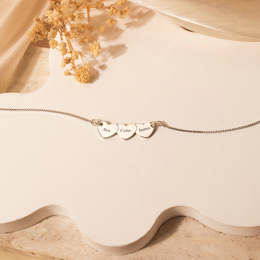 Personalized Heart Necklace