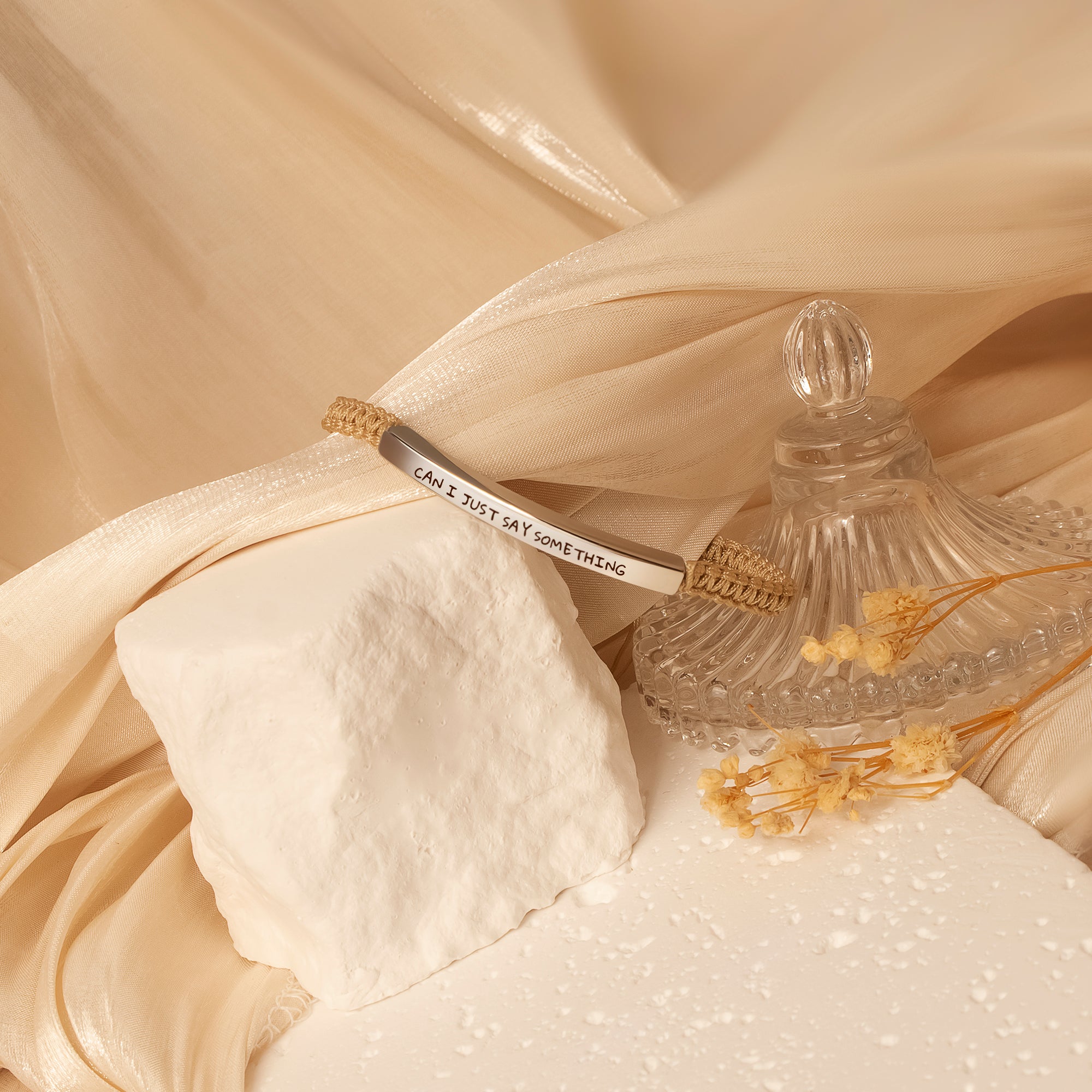 Braided Curved Tube Bracelet