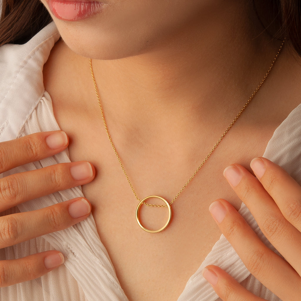 Personalized Ring Necklace