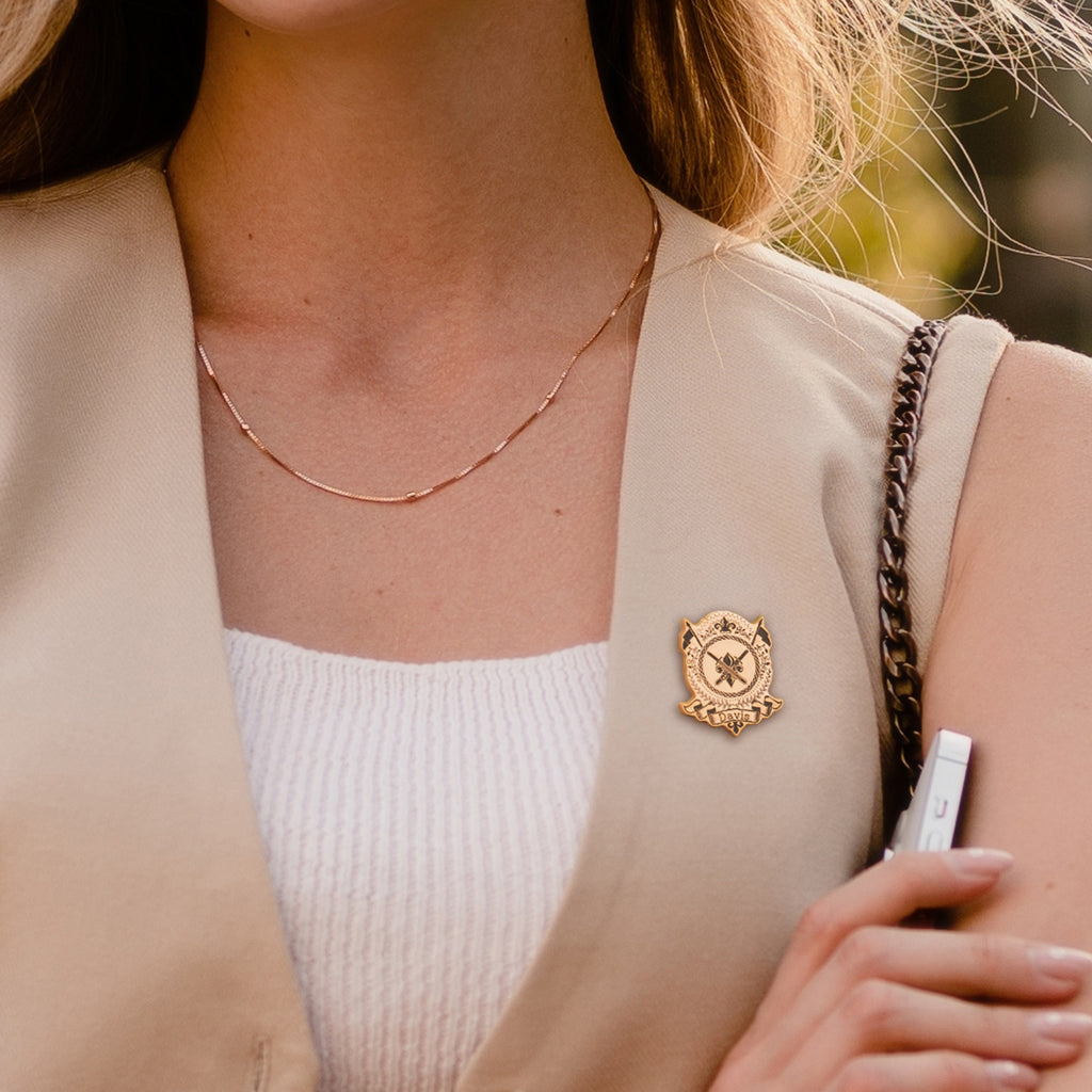 Brooch Logo Emblem Pin