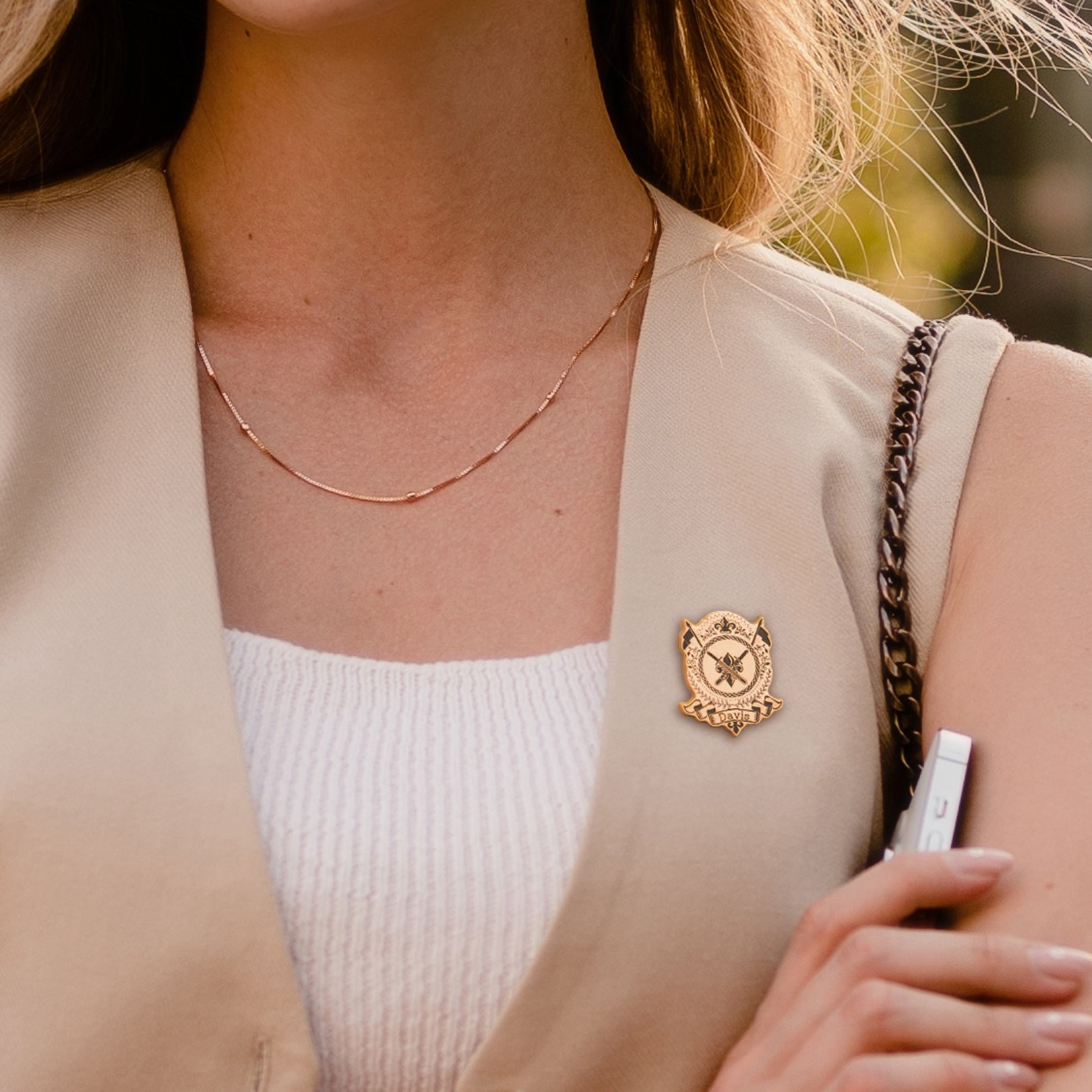 Brooch Logo Emblem Pin