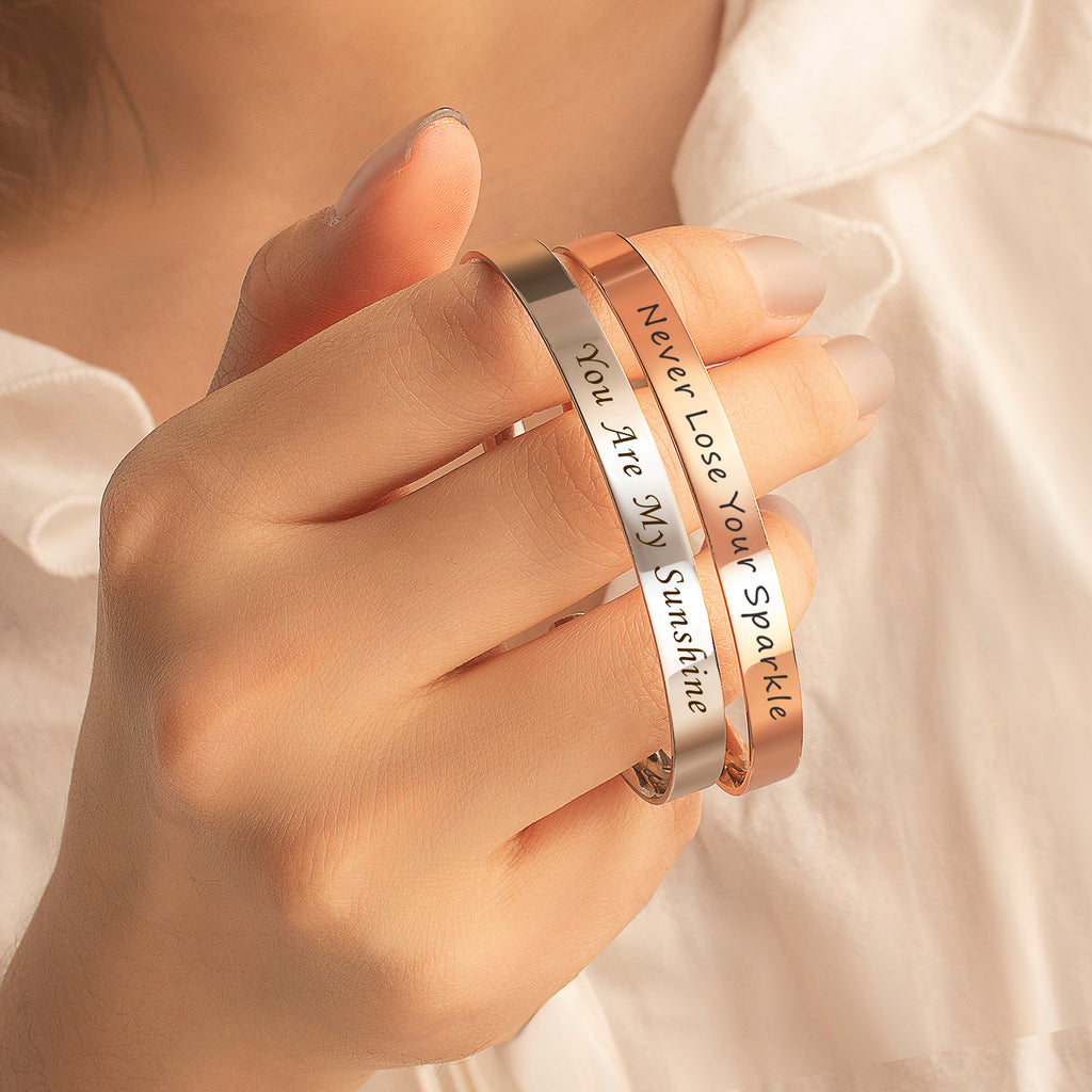 Custom 6mm Cuff Bangle