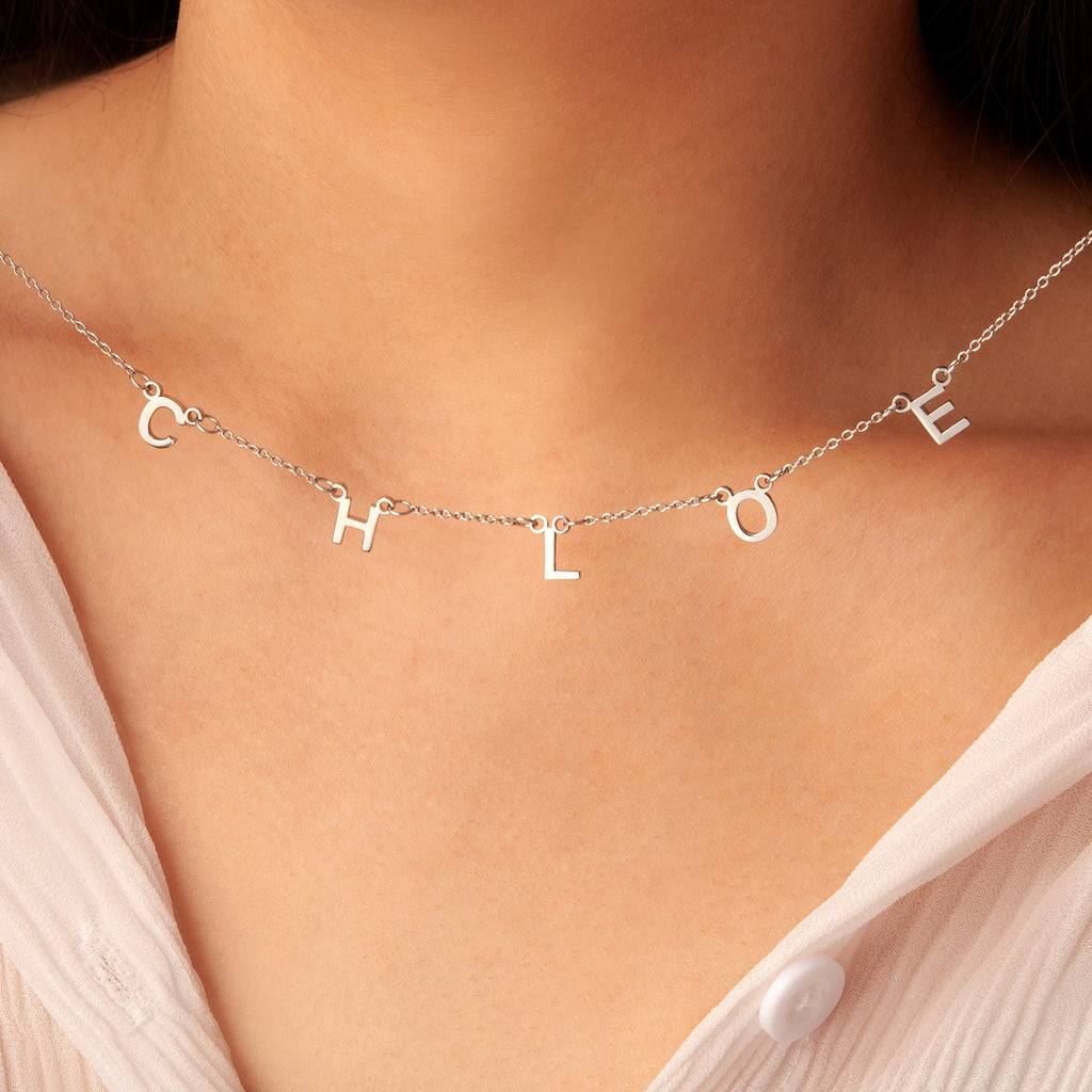 Birthstone and Charm Necklace