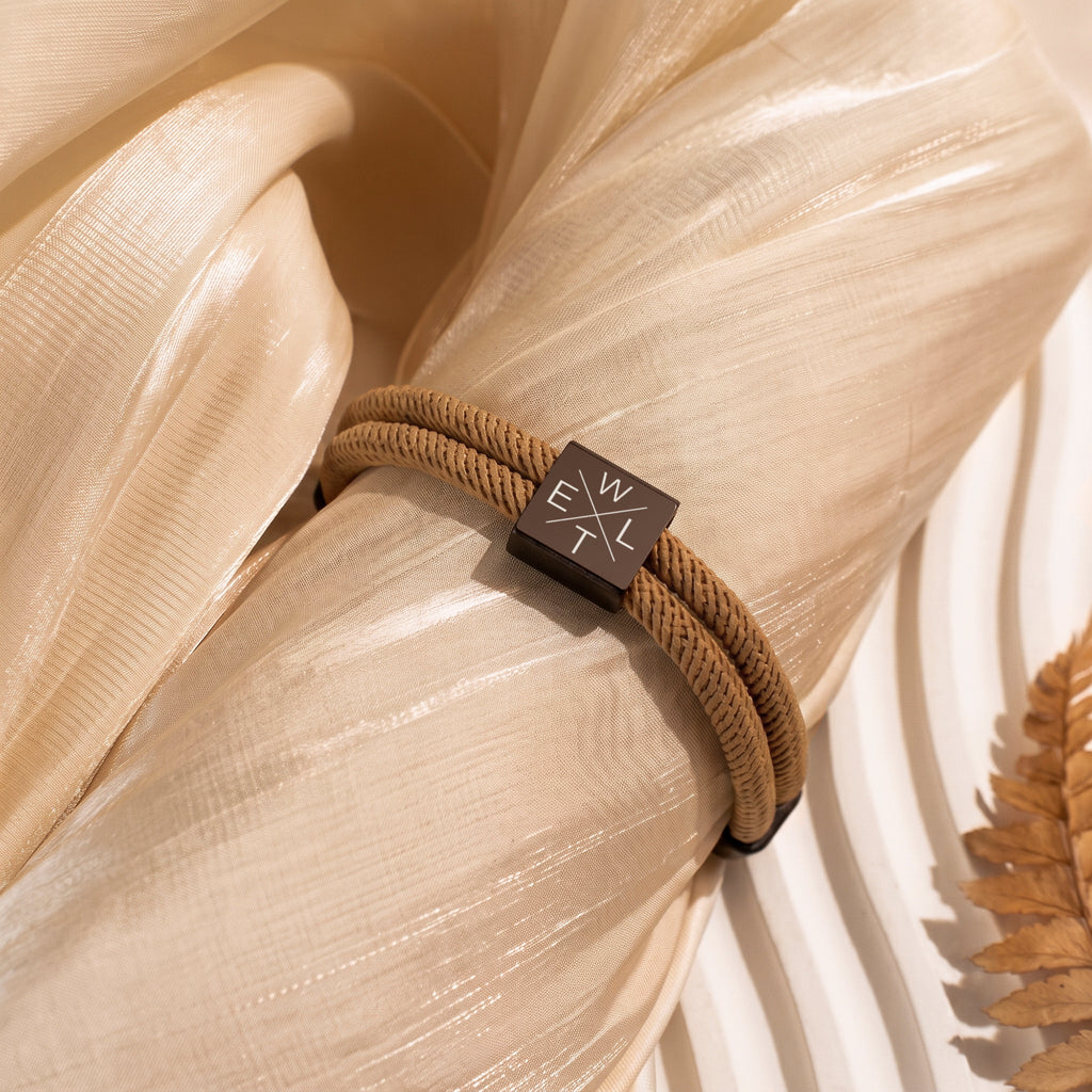 Custom Engraved Men's Adjustable Rope Bracelet