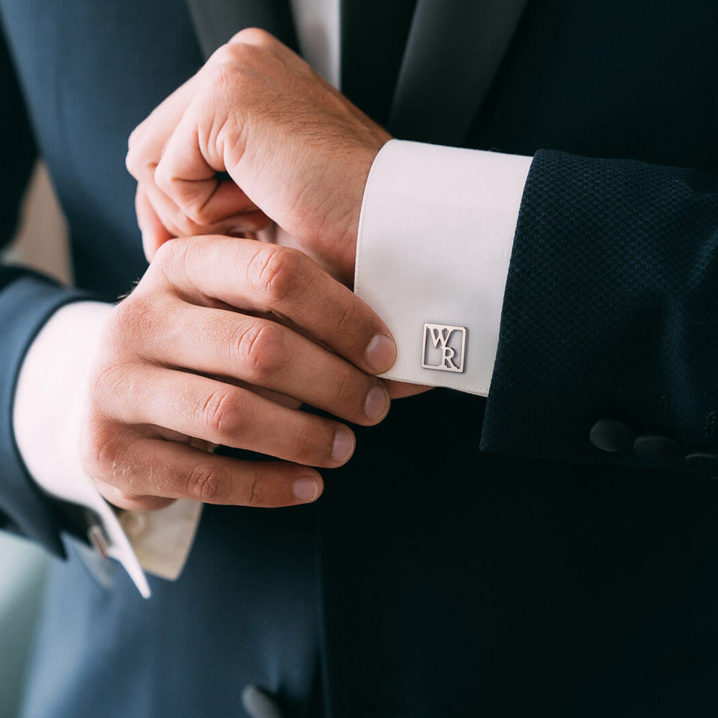 Personalized Initial Cuff Links