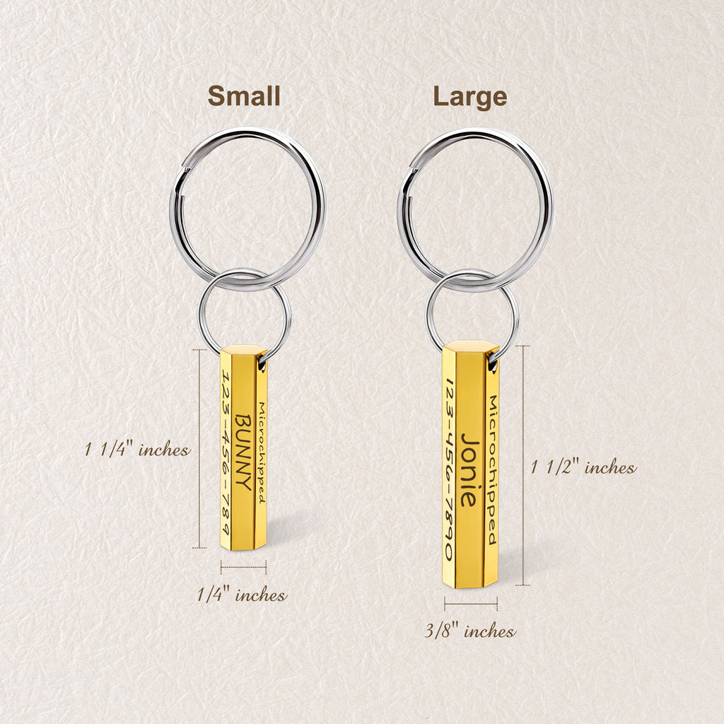 6-Sided Engraving Hexagon Pet Tag