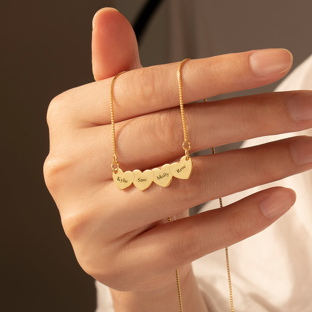 Personalized Heart Necklace