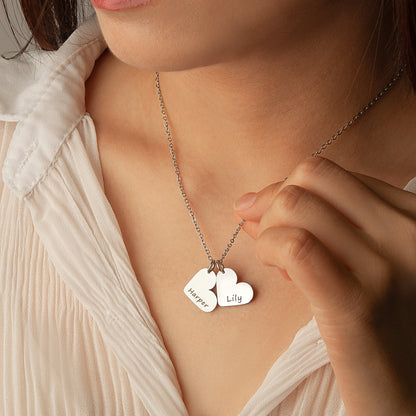 Personalized Mini Heart Necklace