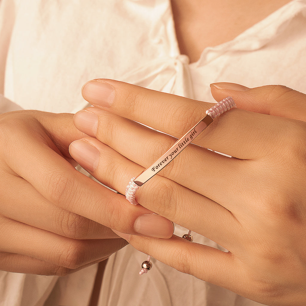 Braided Curved Tube Bracelet