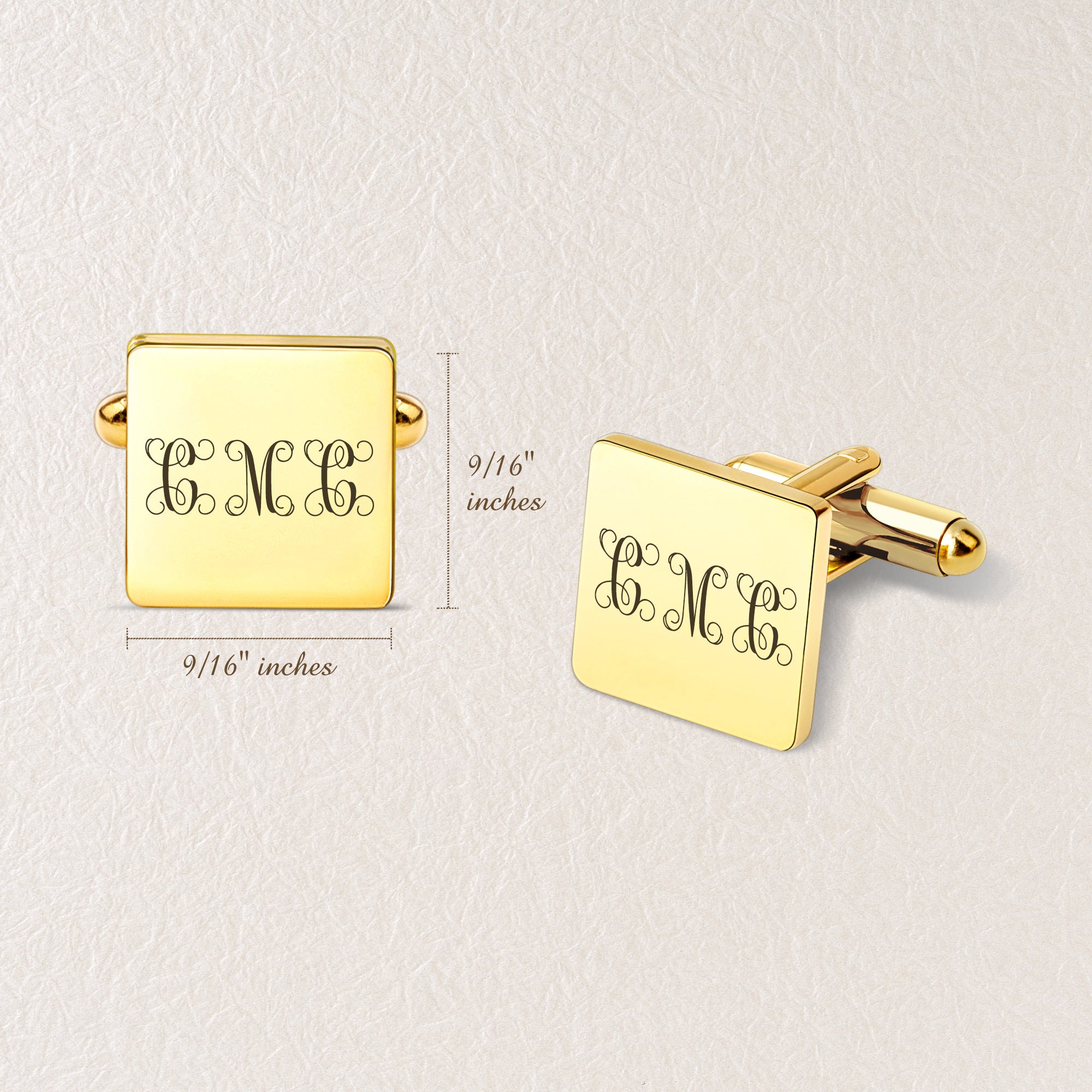 Custom Handwriting Square Cuff Links