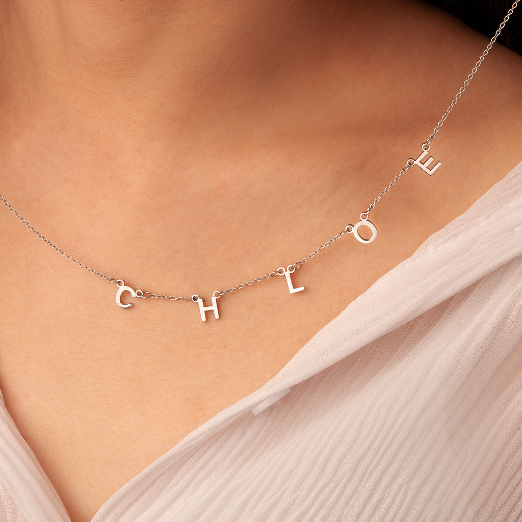 Birthstone and Charm Necklace