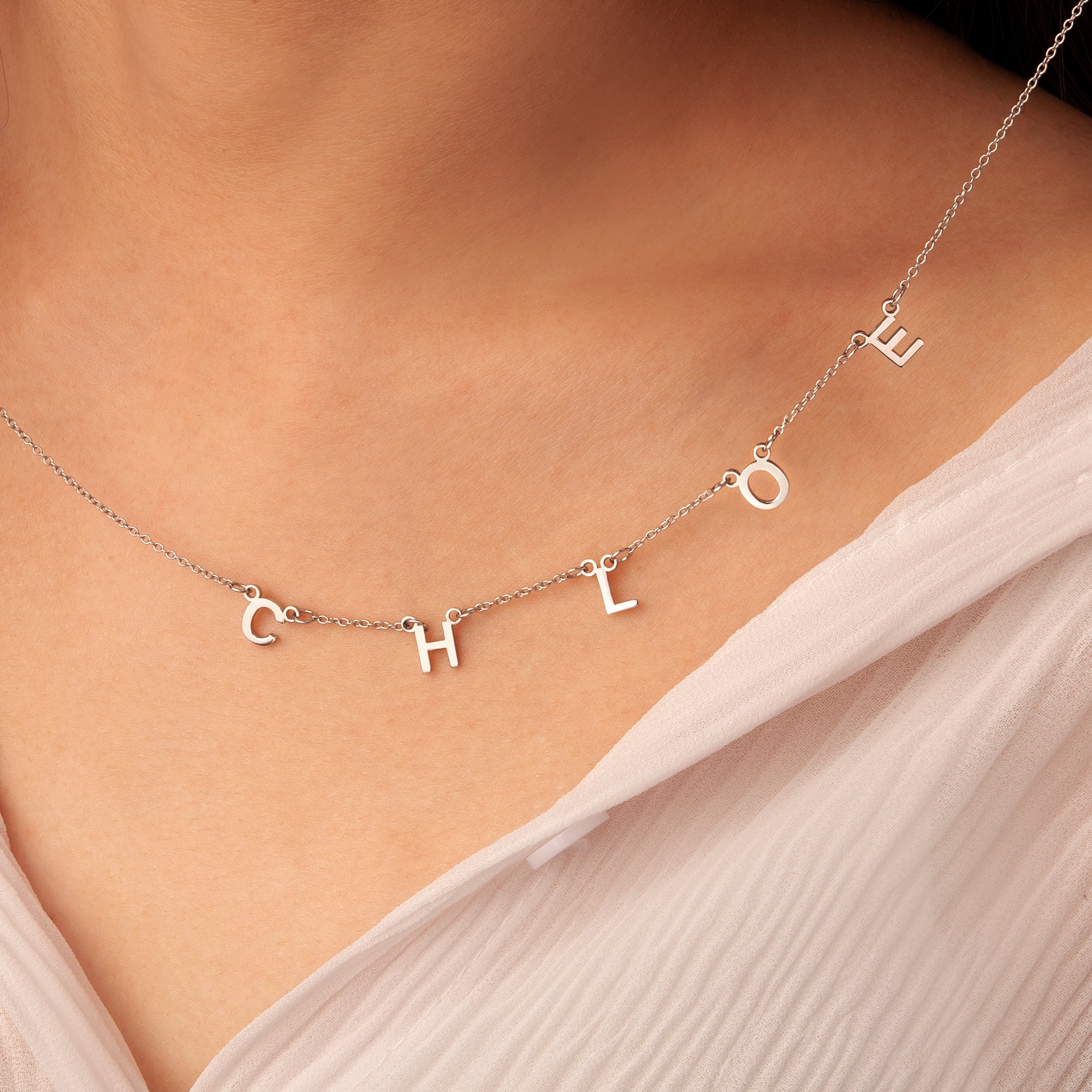 Birthstone and Charm Necklace