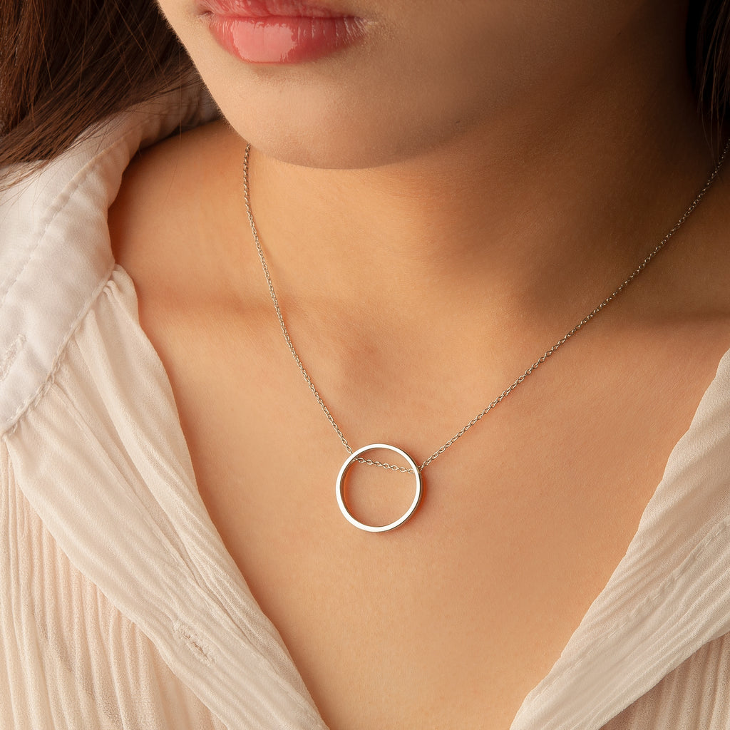 Personalized Ring Necklace