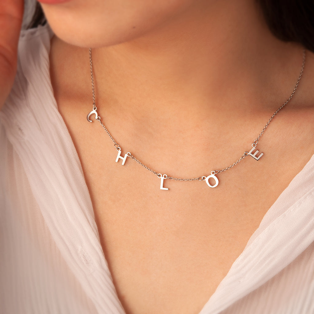 Birthstone and Charm Necklace