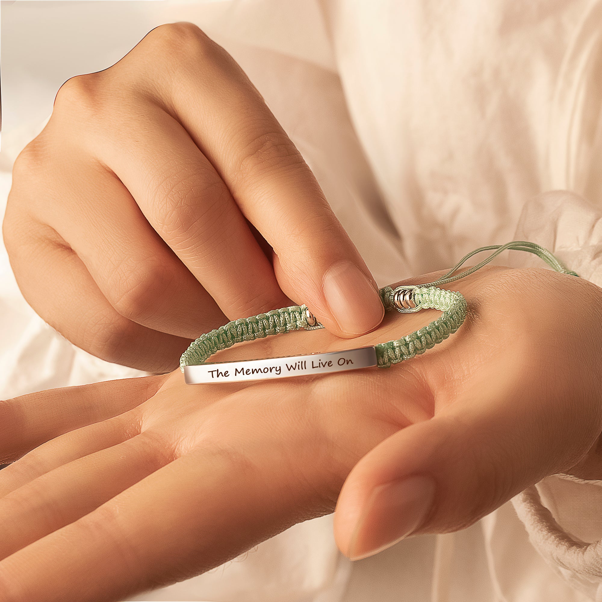 Braided Curved Tube Bracelet