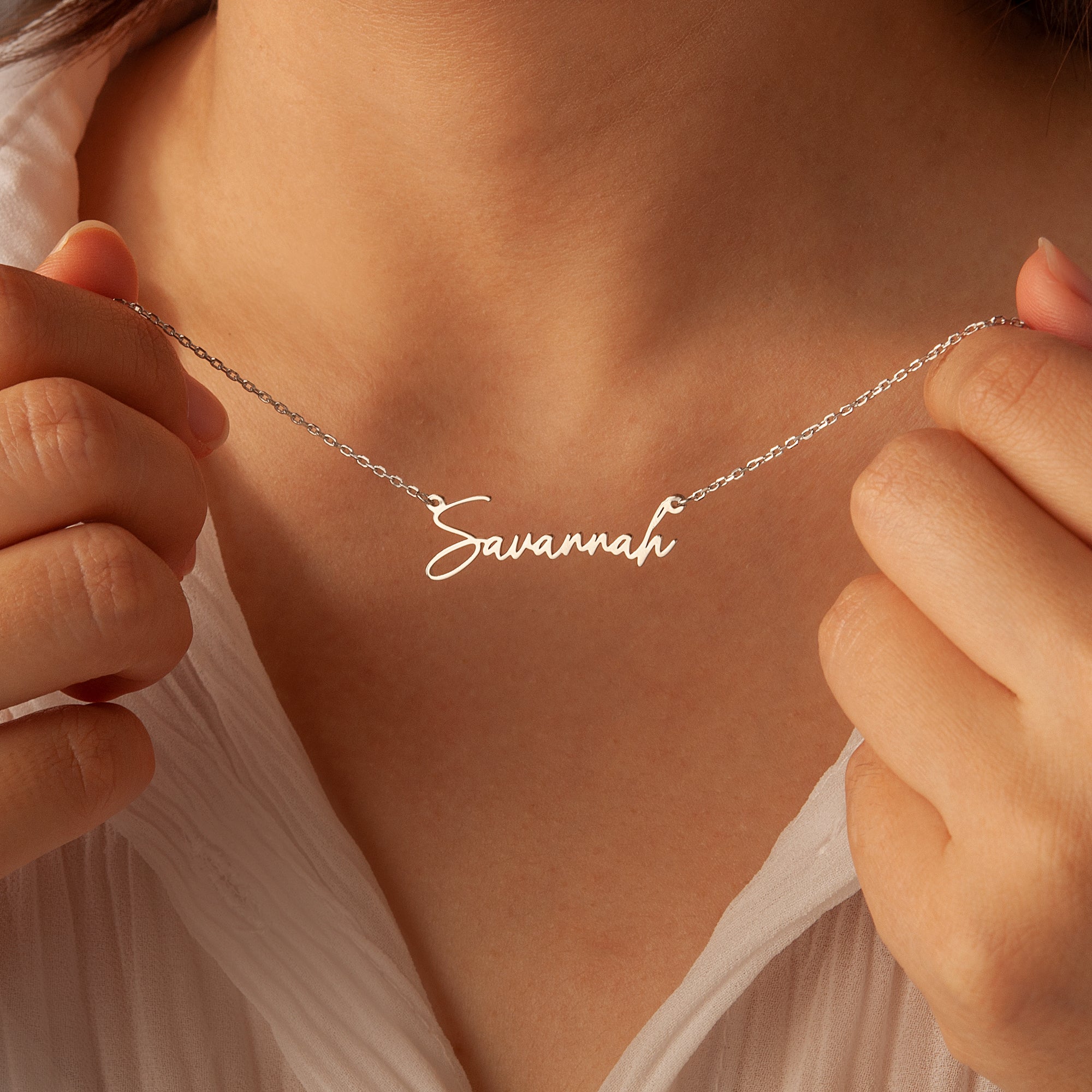 Signature Name Necklace