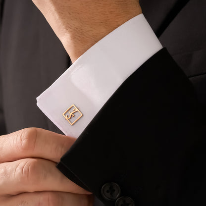 Personalized Initial Cuff Links