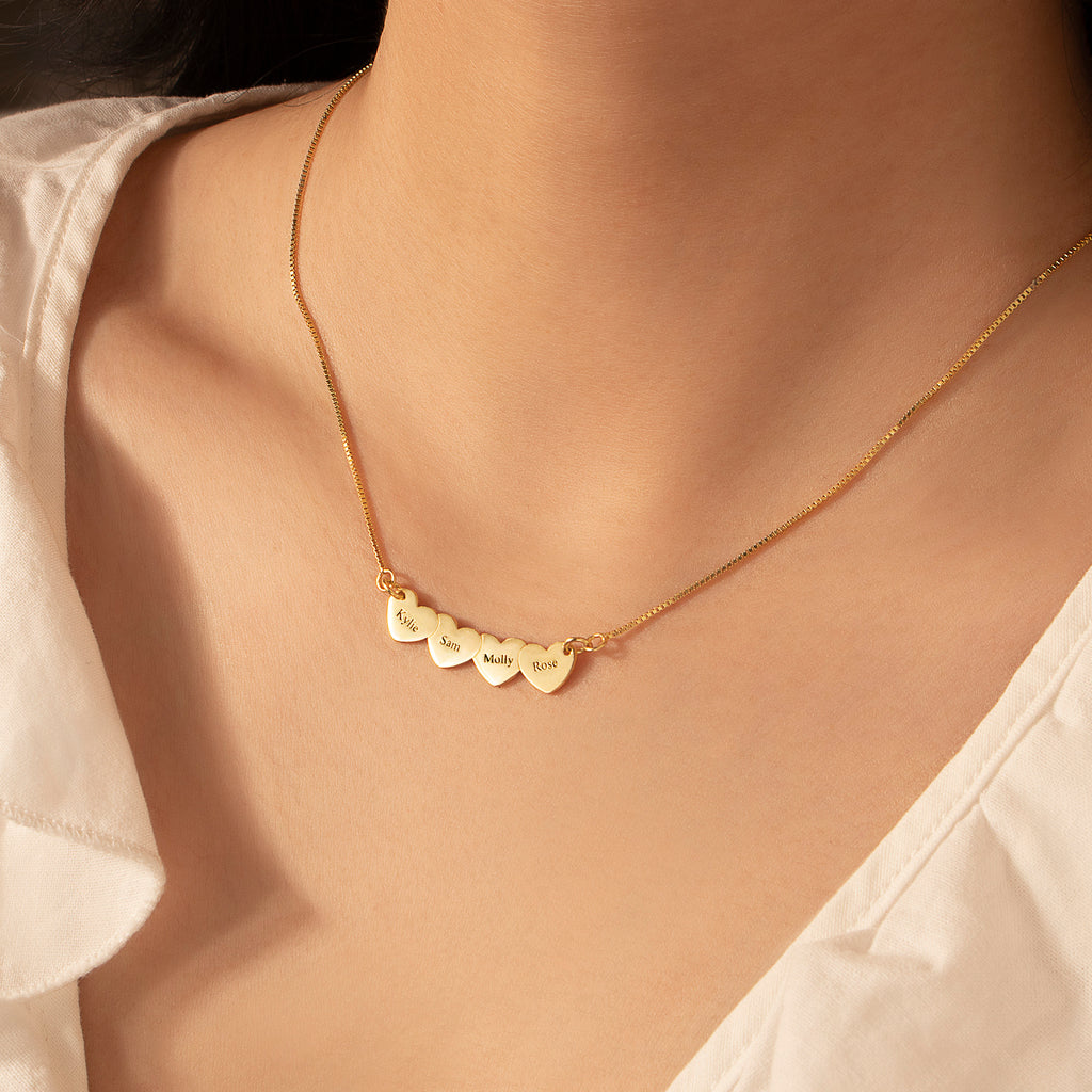 Personalized Heart Necklace