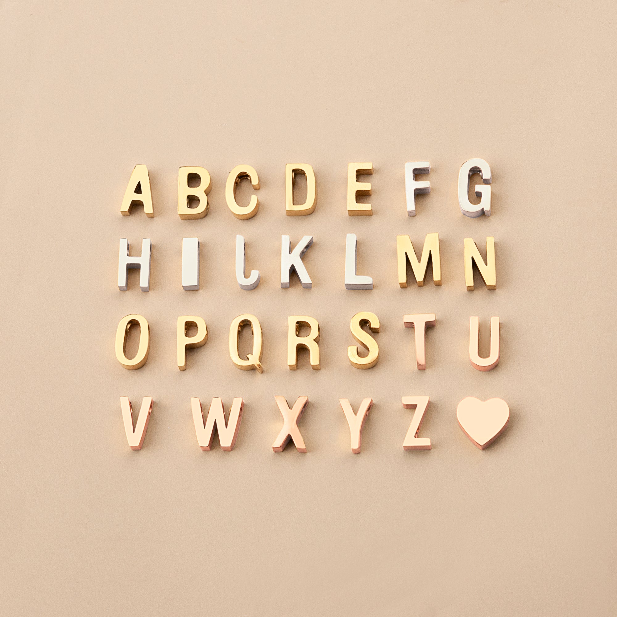 Custom Initial and Birthstone Charm Necklace