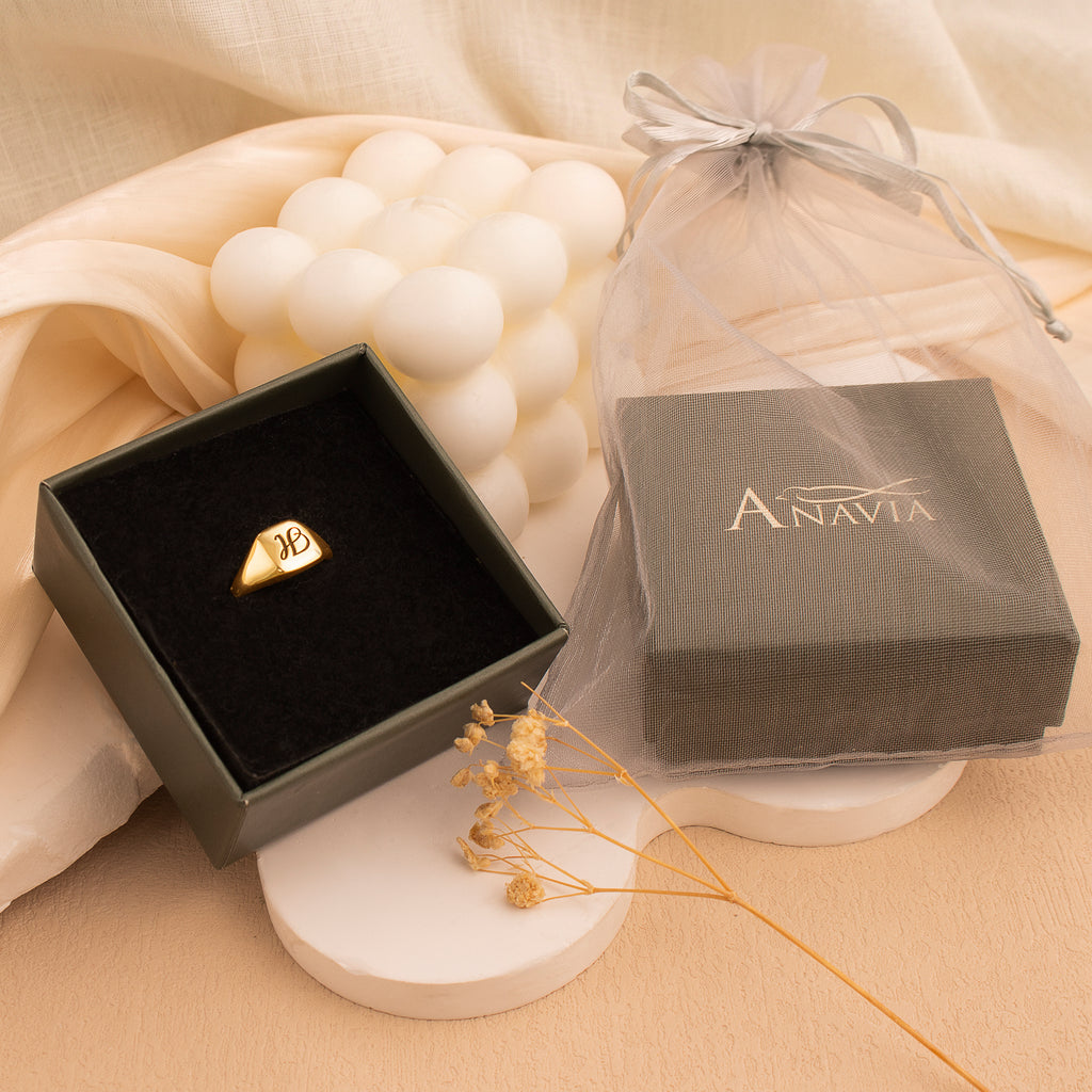 Square Signate Ring