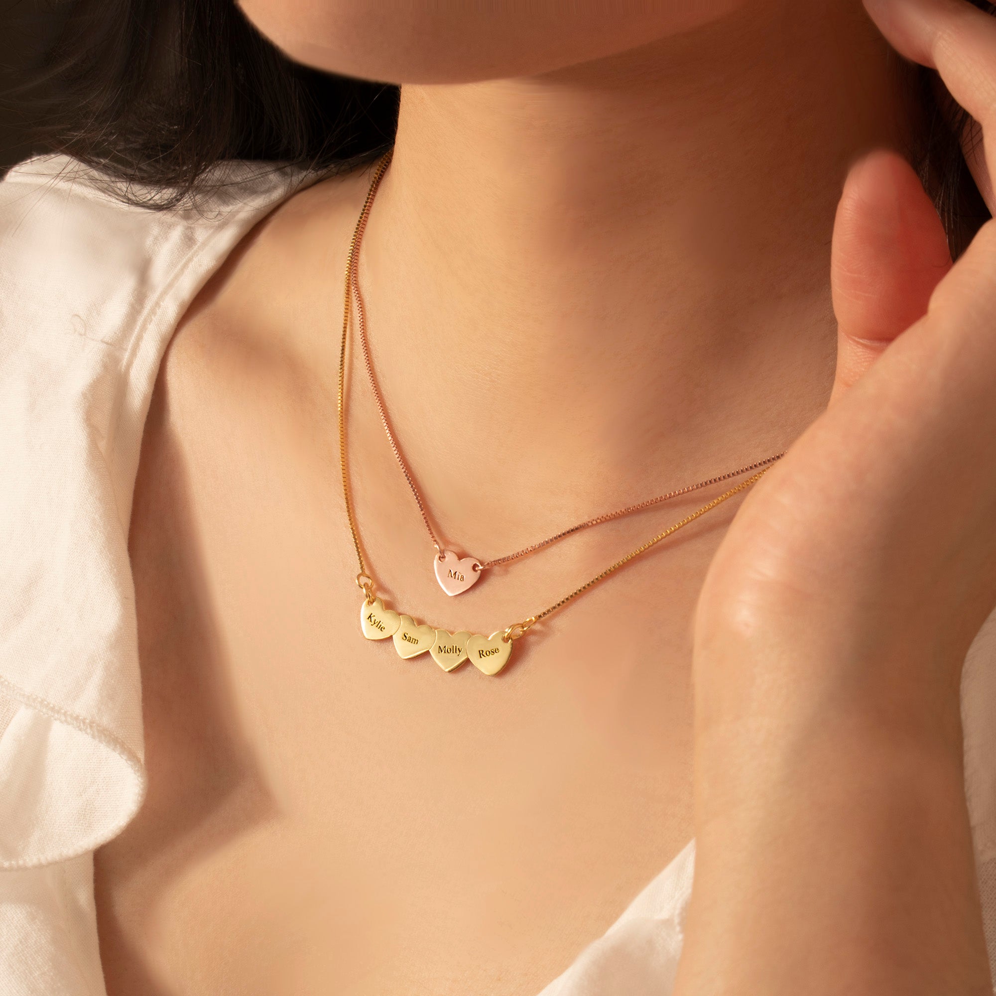 Personalized Heart Necklace